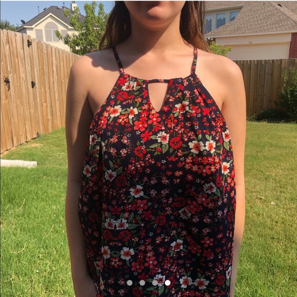 Floral Halter Top - Picture 4 of 4